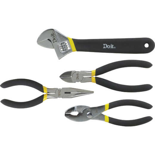 Do it Pliers And Wrench Set (4 Piece)